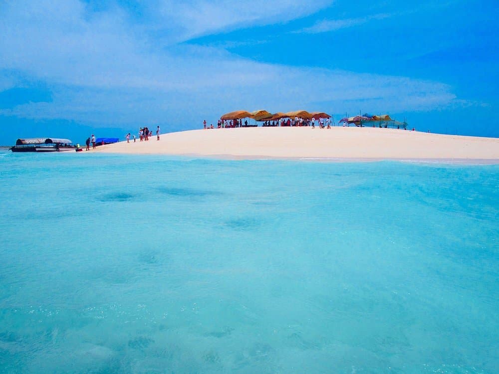 Beach in Tanzania - blue, body-of-water
