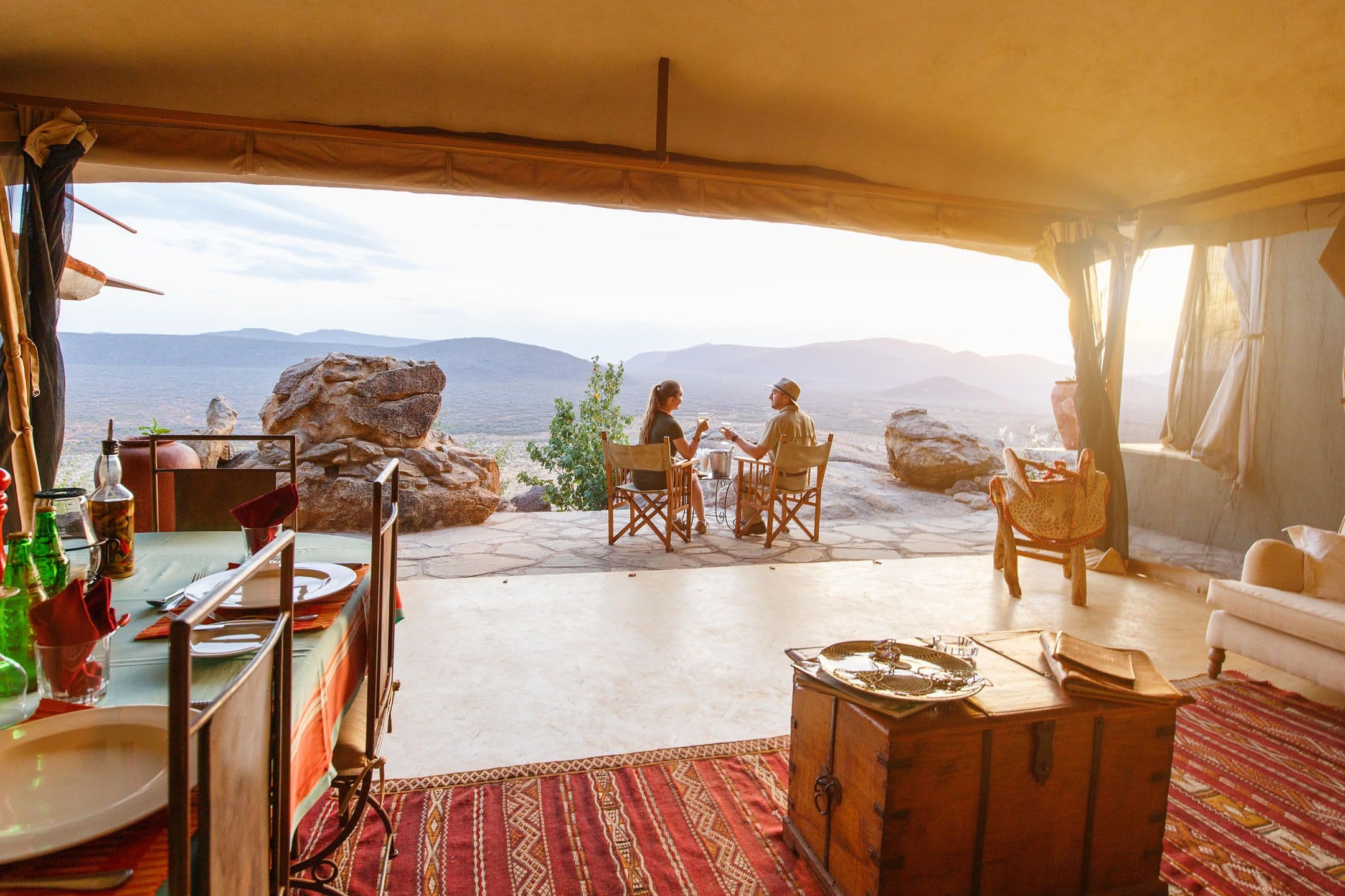 Saruni Basecamp Capture the Cosmos Samburu Man wirth stars