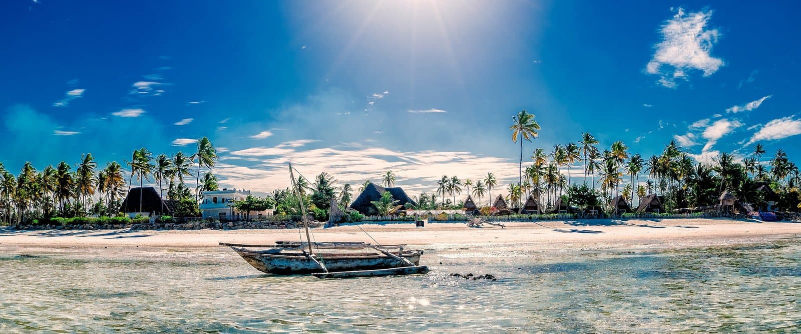 Beach in Tanzania - blue, coastal-and-oceanic-landforms