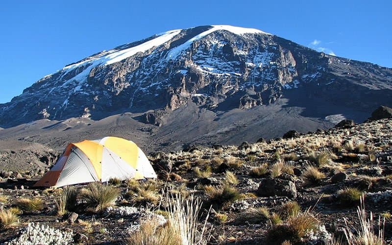 Mountain in Tanzania - mountainous-landforms, camping