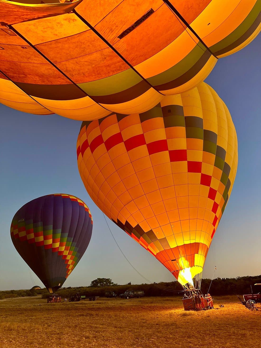 Landscape - hot-air-balloon, hot-air-ballooning