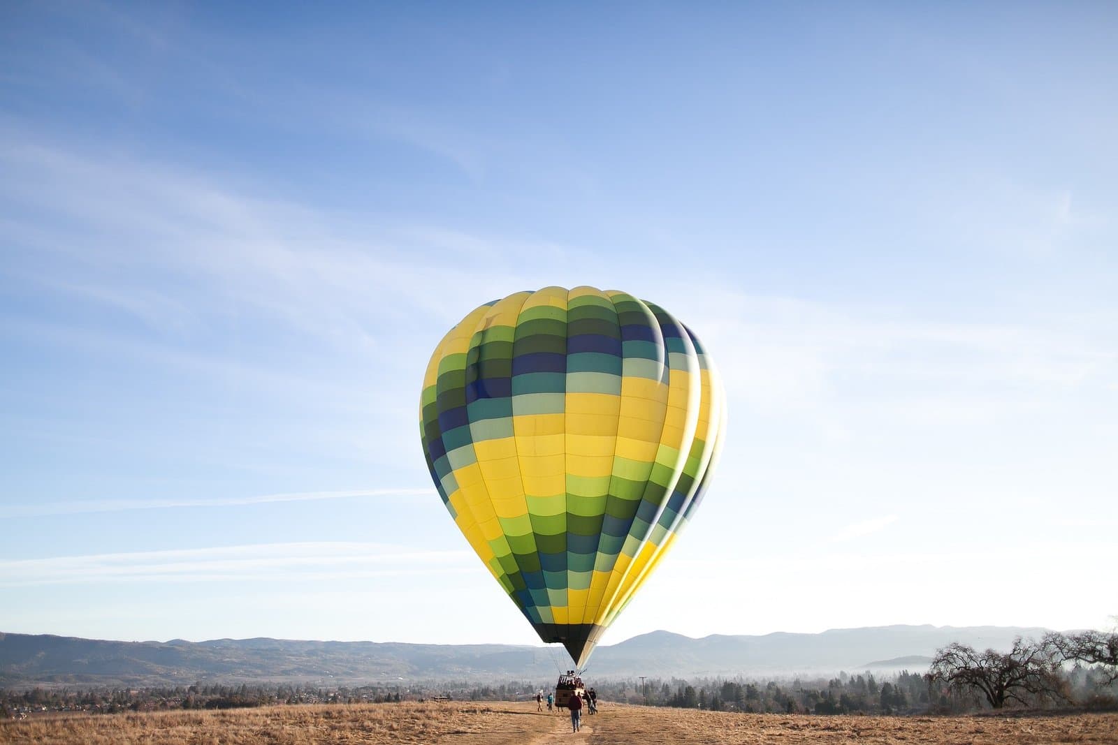 Landscape - hot-air-balloon, daytime