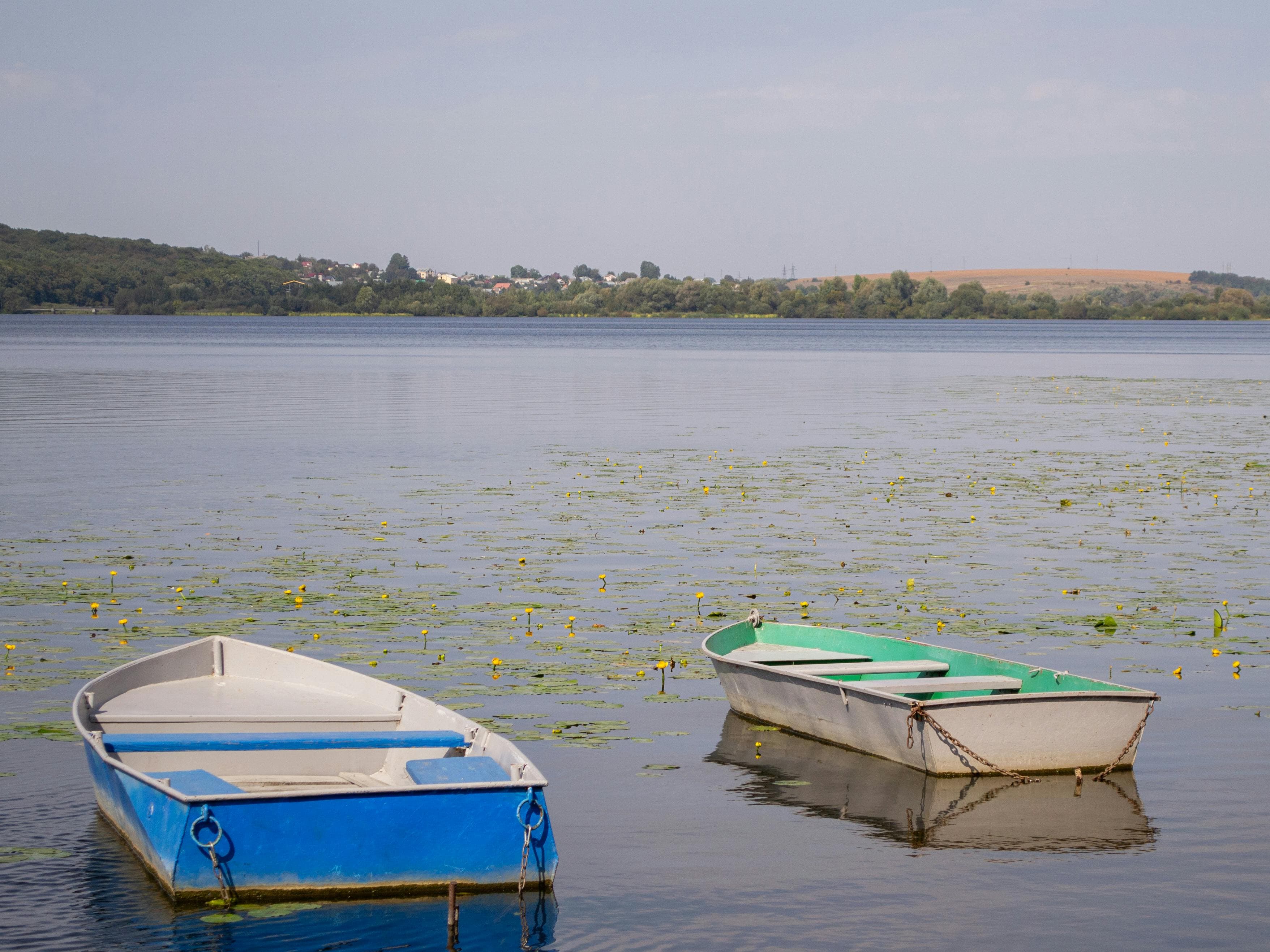 6-Day Kenya Safari: Amboseli, Naivasha, Nakuru & Maasai Mara Adventure - Day 2 Show a safari boat or open-water scene that better signals Lake Naivasha.