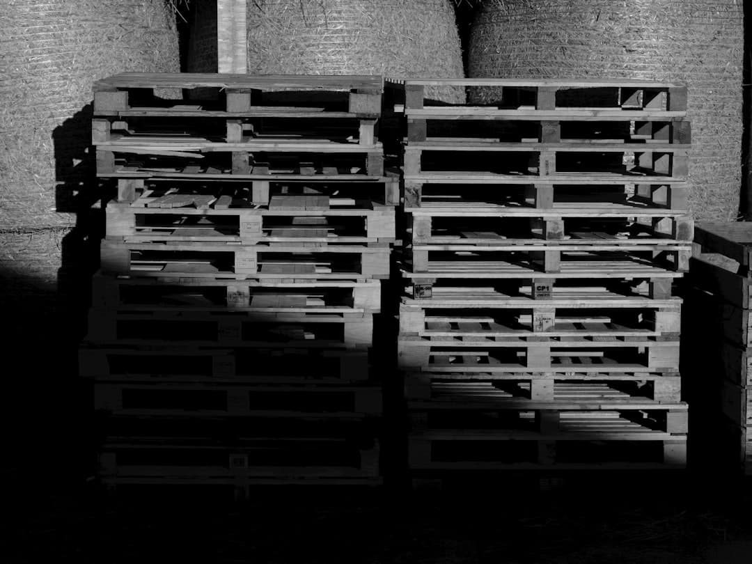 wooden loading boards