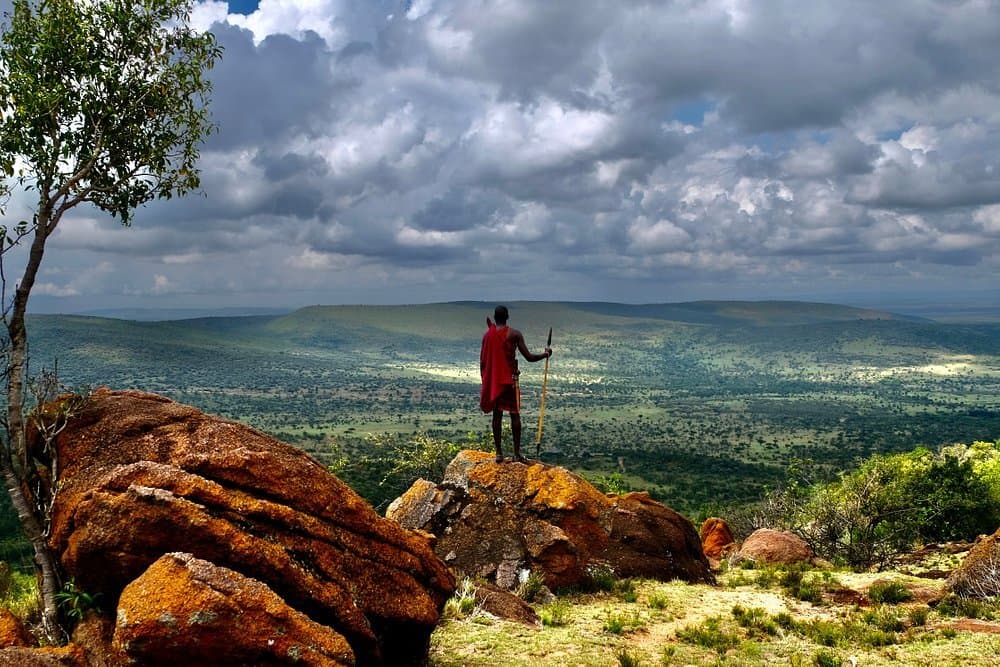 Mountain in Tanzania - mountainous-landforms, hill