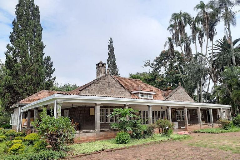 Image in Kenya - house, roof